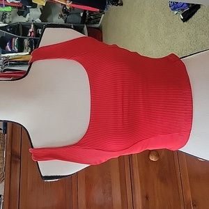 Carbon38 ribbed tank top